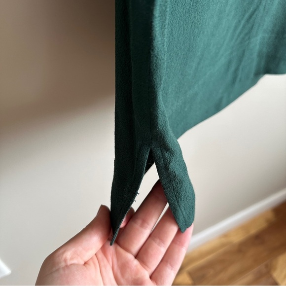 Madewell Green Shift Shirt Dress XS - Picture 5 of 11